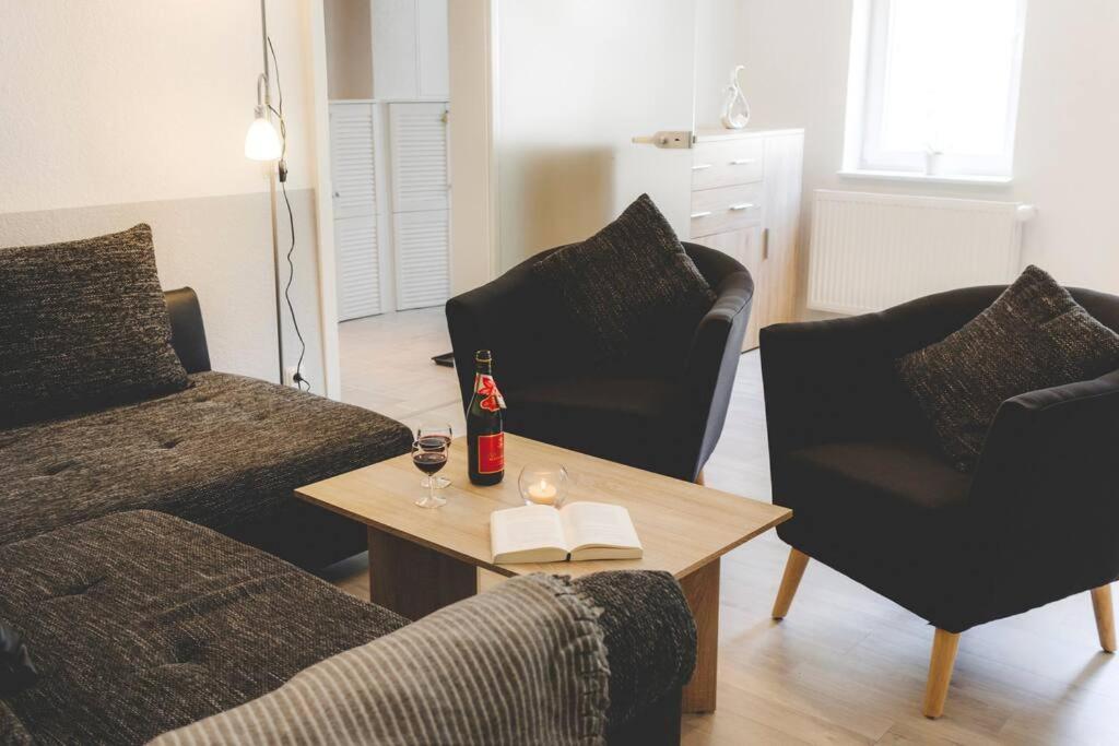 Ferienwohnung Harzer Zippel Mit Aussensauna Лангельсхайм Экстерьер фото
